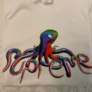 Mens Medium Supreme Octopus Tentacles T-Shirt